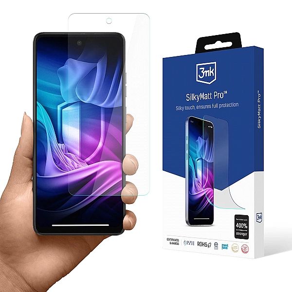 Folia ochronna matowa 3mk Silky Matt Pro na Motorola Moto E14