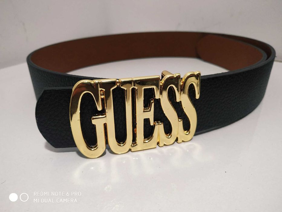 Paski pasek Louis Vuitton paski damskie klamra Guess