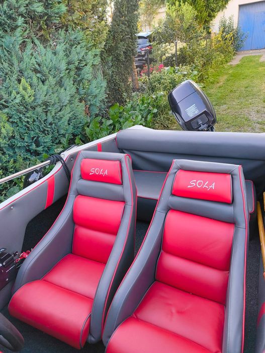 Łódź motorowa Driver 440 20HP 4T z przyczepką