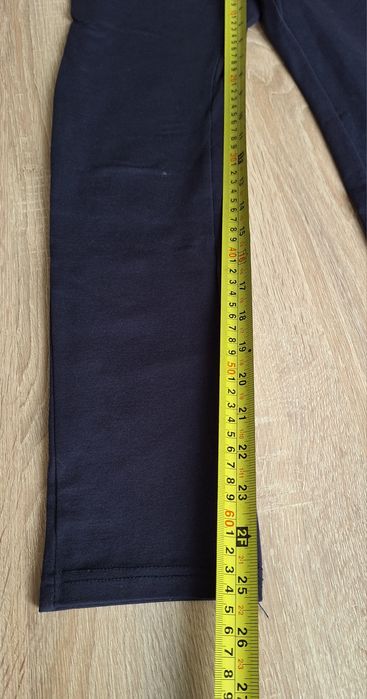 Damskie skinny 36/38 S/M granatowe