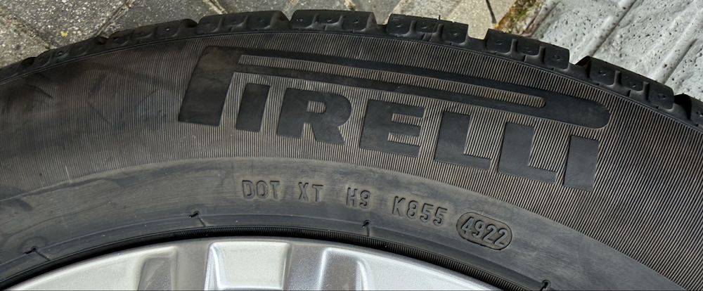 Oryginalne Felgi Volkswagen 5x112 Tiguan R-line Tayron 235/55R18 zima TPMS