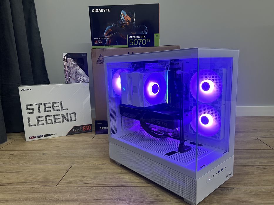 Топовий новий ігровий компютер на RTX 5070 TI Ryzen 7 7700