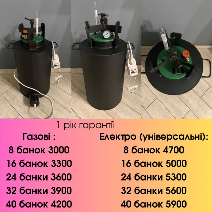 ‼️Топ продаж! Автоклави заводські