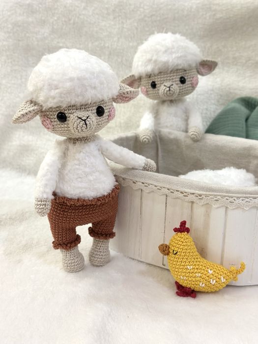 Ovelha amigurumi