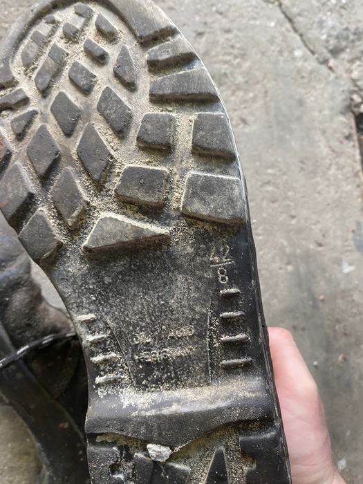 Рабочие высокие ботинки