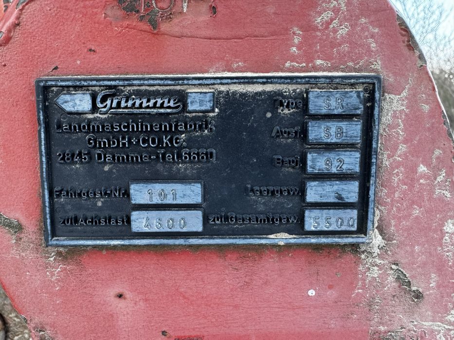 Kombajn do Warzyw Grimme SR80-40 ! Stan Bardzo Dobry !