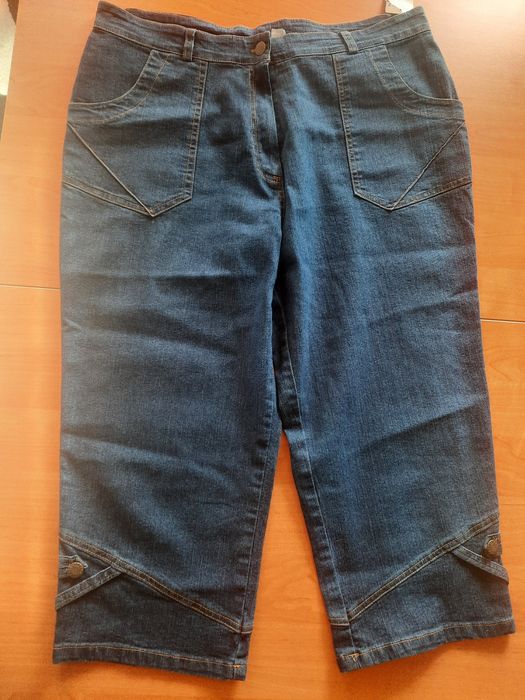 Spodnie rybaczki  jeans 50 3/4