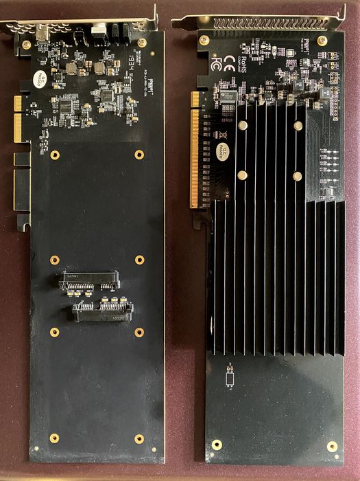 Mac Pro 2019, 12-Core, 32 GB RAM, 250 GB Drive + 2 x PCIe Sonnet for SSDs64738555698435123