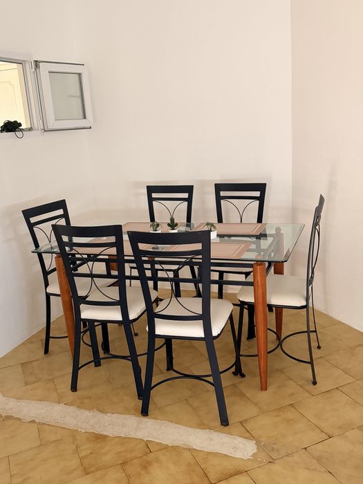 Mesa de jantar para 6 pessoas