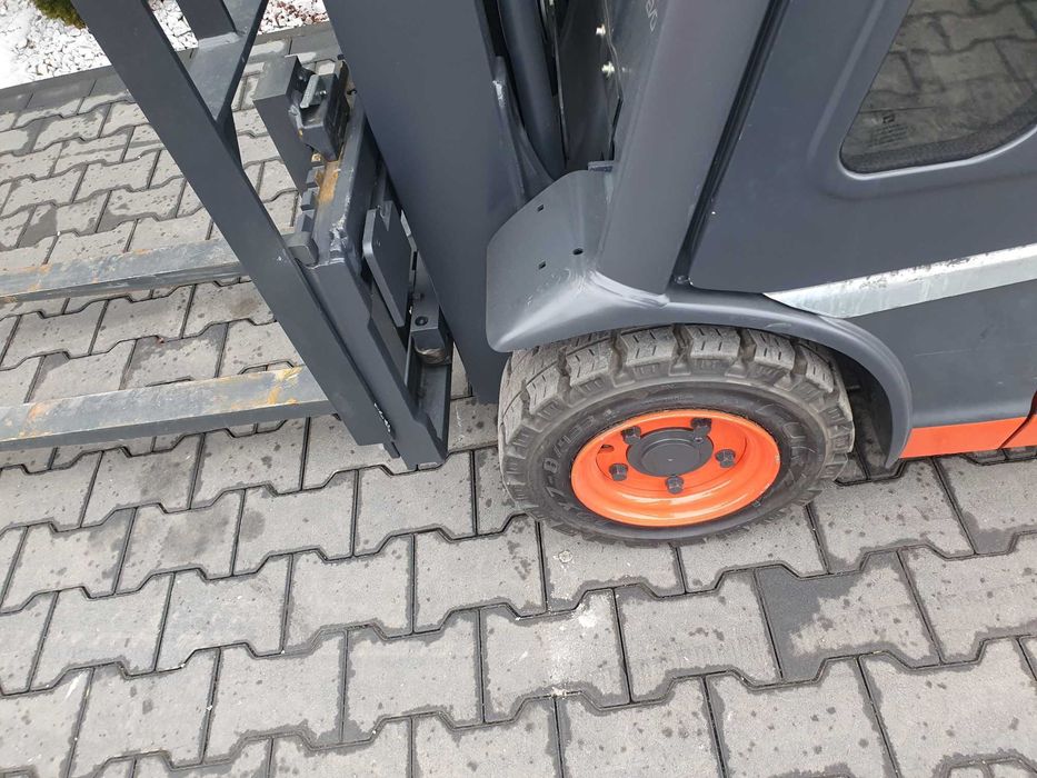 Wózek widłowy Linde E16C 2900 mth Kabina Duplex wolny skok E14 E18 E20