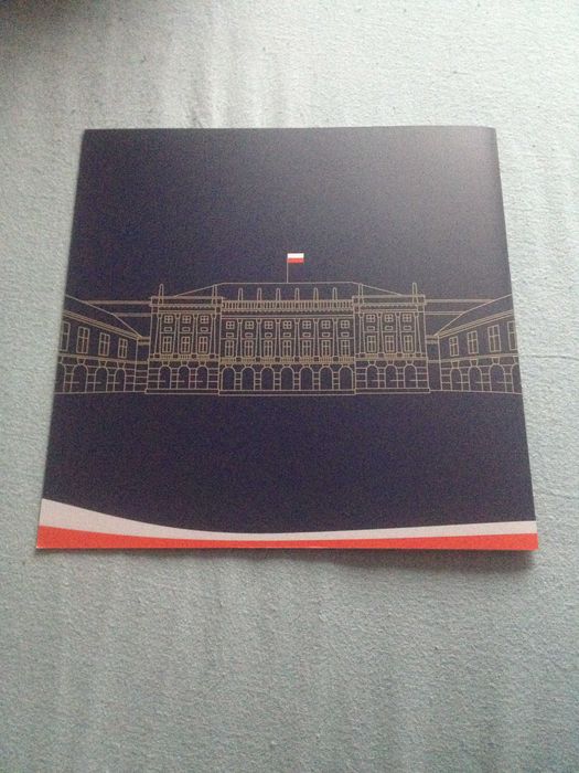 Folder 500 zł Lech Kaczyński 2020 r. J.Polski + 3 foldery gratis