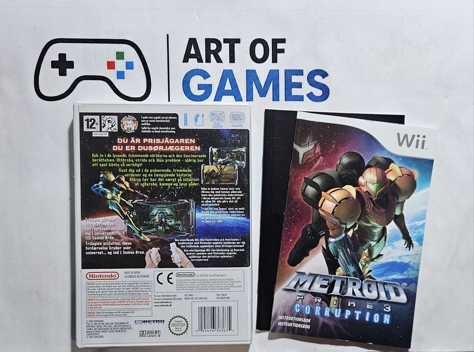 Metroid Prime 3 Corruption Nintendo Wii