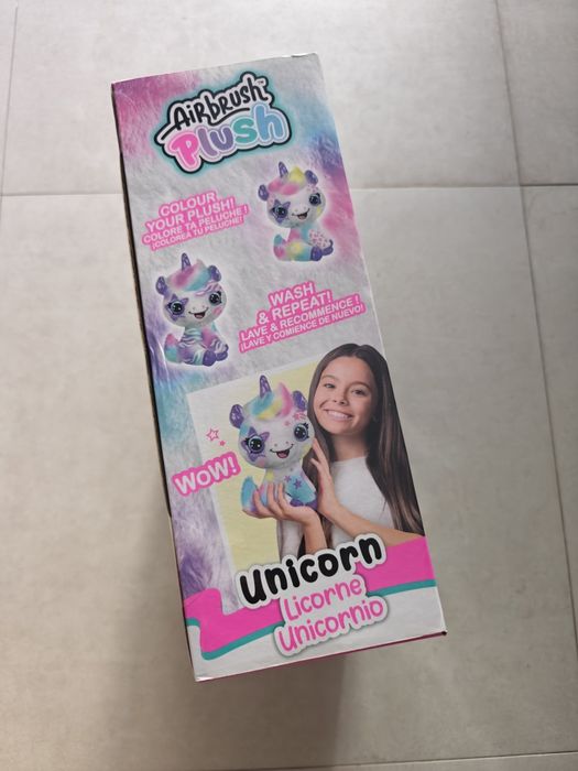 Peluche Licórnio Airbrush Plush Style 4 Ever - Novo em Caixa
