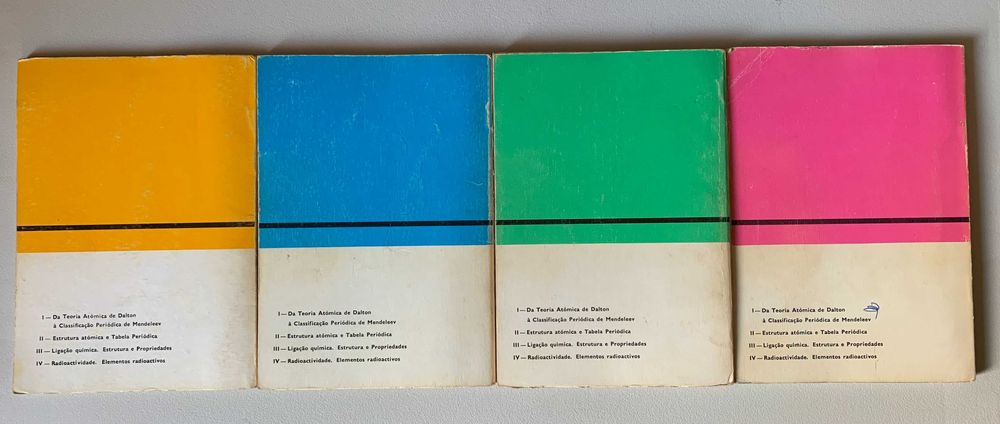 Química - 4 volumes [títulos na descrição]