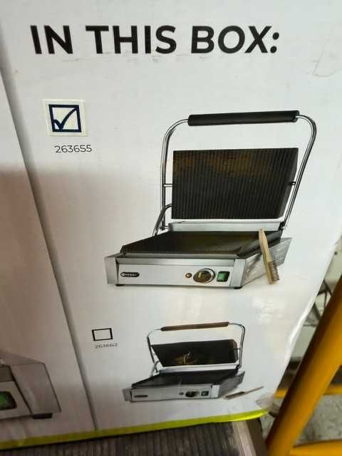 Grill kontaktowy pojedyńczy żeliwny
