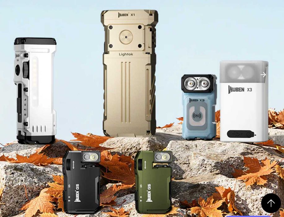 Ліхтар Wuben G5/E7/H4/X3/X3 pro