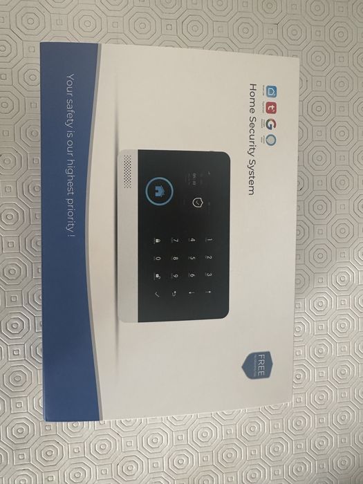 Sistema de Alarme Inteligente WiFi + 4G GSM Tuya Smart