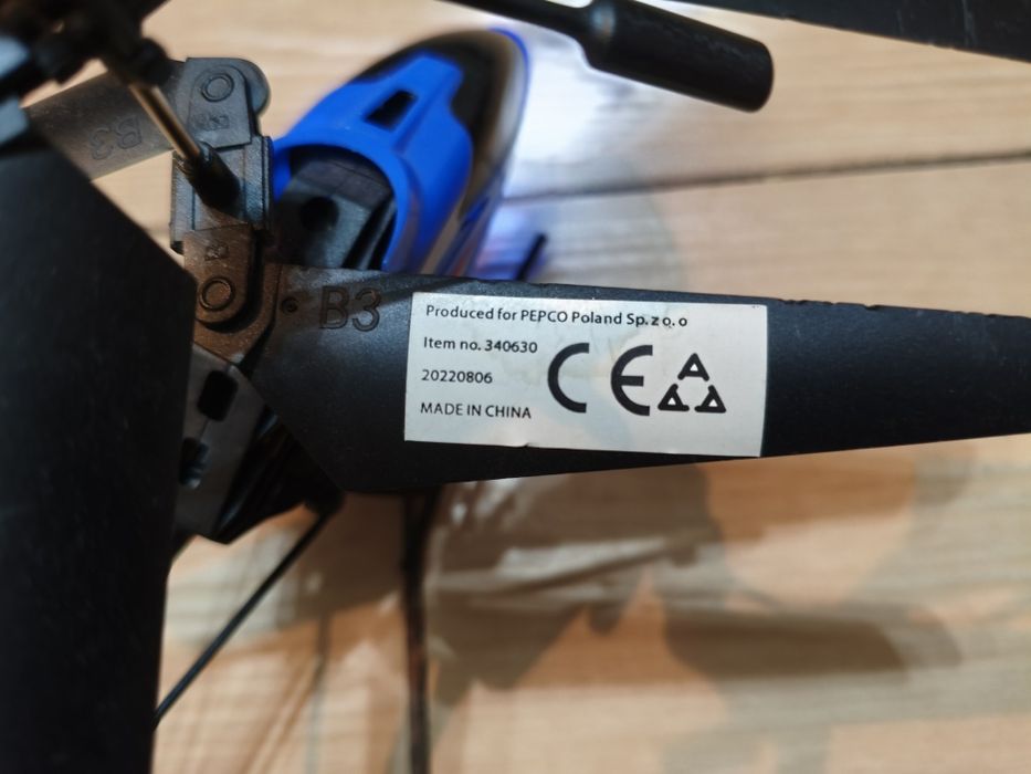 Helikopter RC zdalnie sterowany jak nowy stan BDB zestaw!