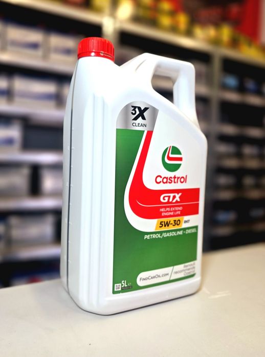 Olej 5W30 5L CASTROL GTX RN17 norma Renault