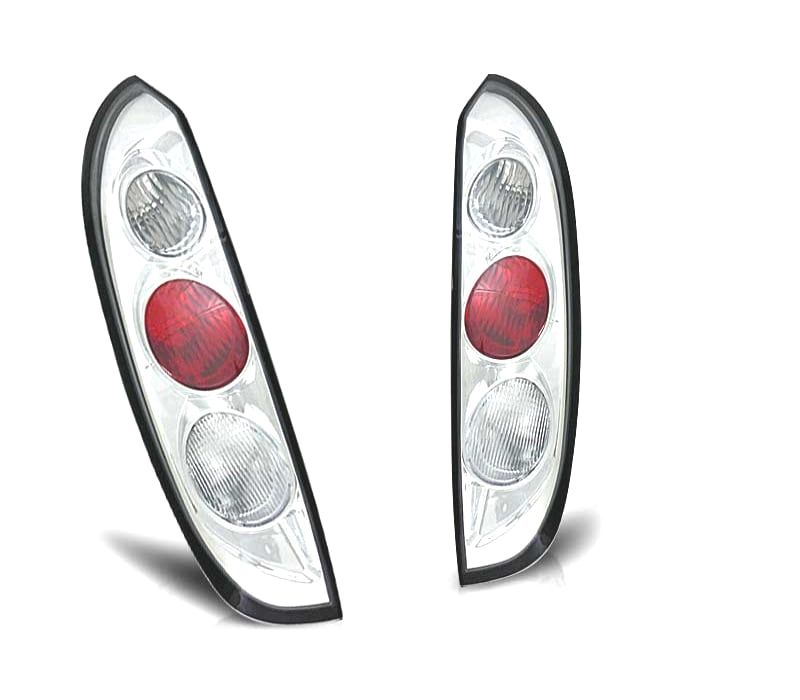 FAROLINS TRASEIROS OPEL CORSA C 00-06 CROMADO