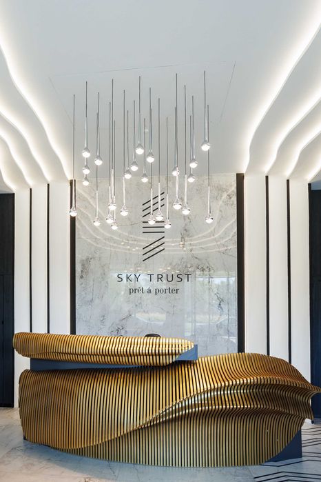 Lux Klimatyzowany apartament w SKY TRUST
