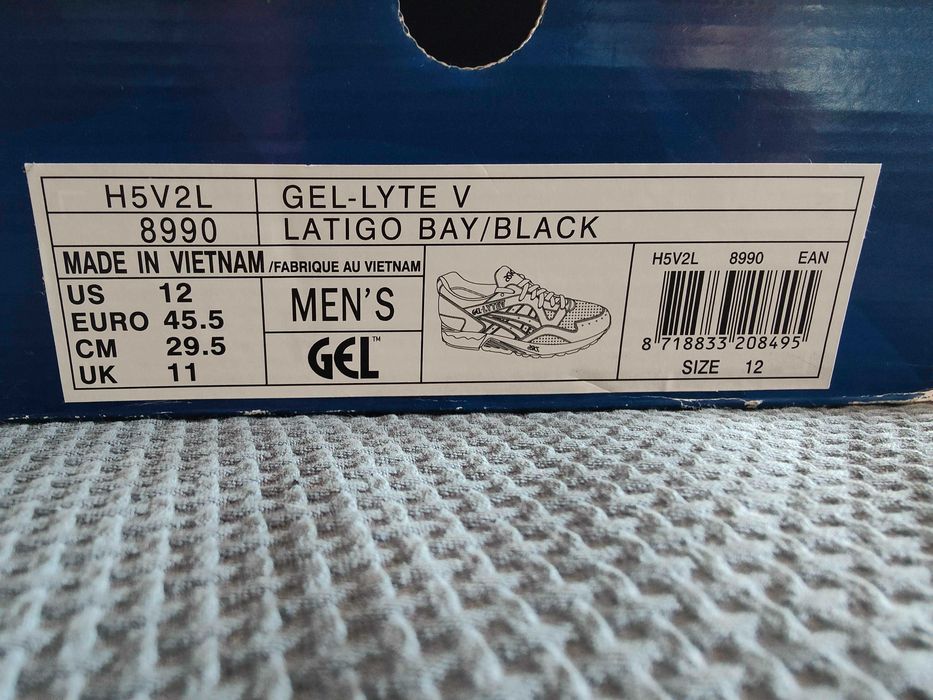 Asics Gel Lyte V Latigo Bay 45.5