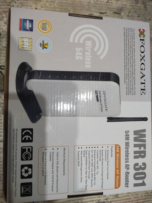 Foxgate, WFR301, 54M wireless