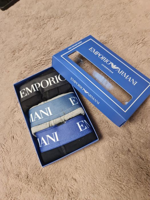 Bokserki emporio armani 3pak M L XL XXL