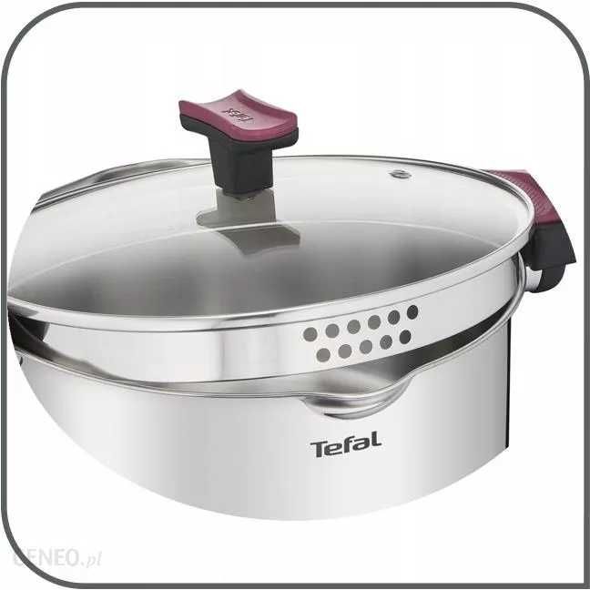 Каструля з кришкою Tefal Cook&Clip 20см 2,9л Кастрюля нержавейка Баняк