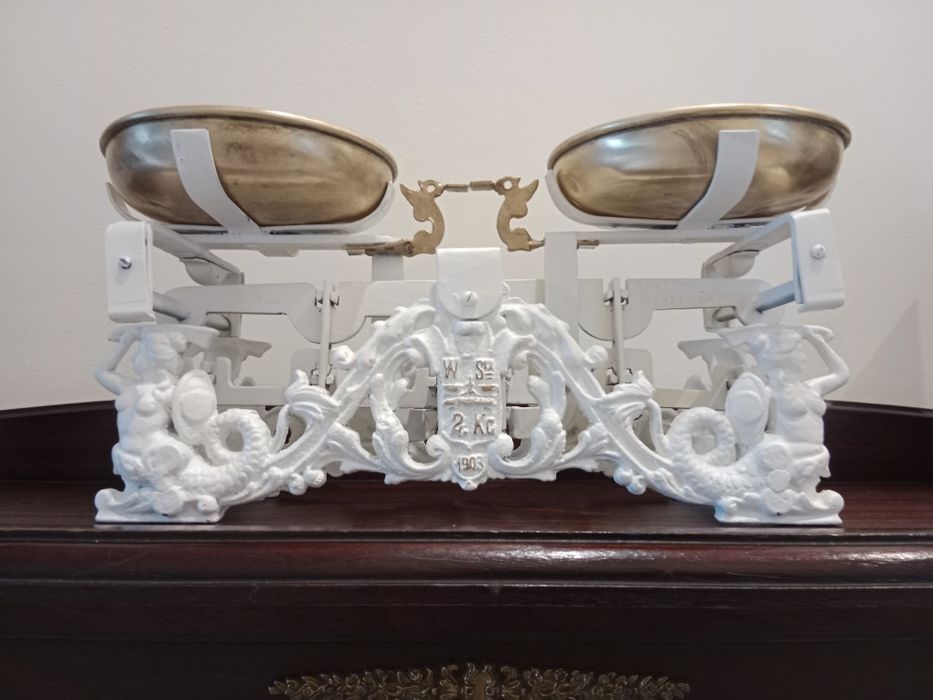 Waga szalkowa Weber & Dähne 2 kg — 1926r