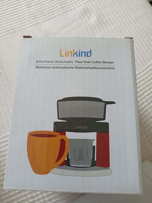 Maquina de café portátil, marca linkind