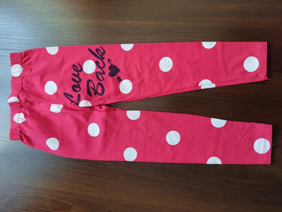 Legginsy dziewczęce rozmiar 116
