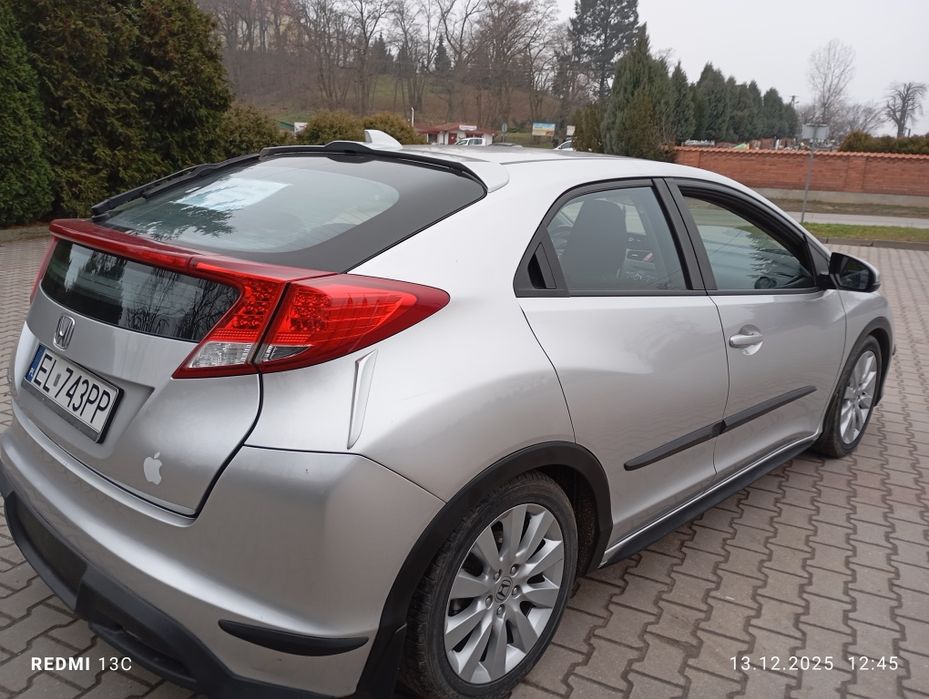 Honda Civic IX 2013r. Salon Polska#1wł#Zadbana#Kamera#Czujniki