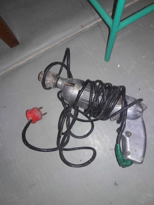 Электродрель советская.