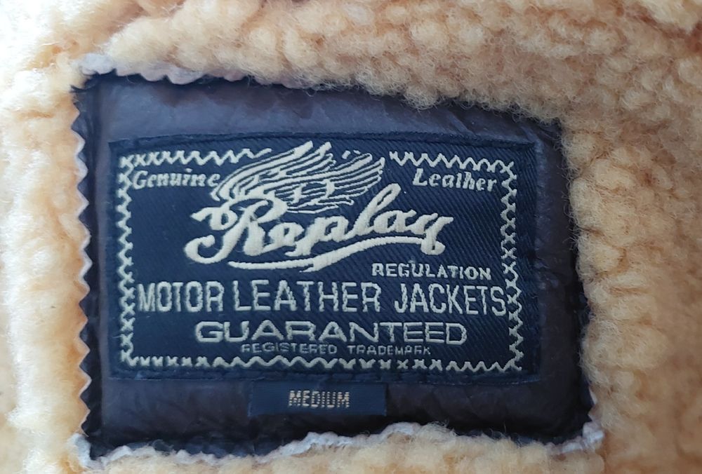 Casaco pele Replay