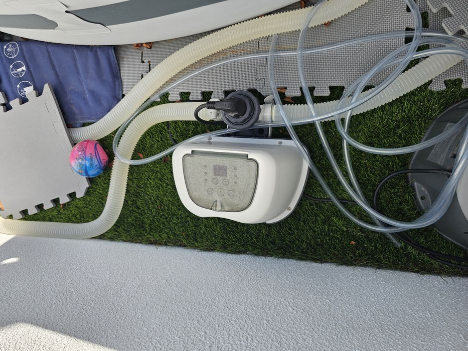 Piscina Bestway 3.66x1.22m+ Clorador salino + Filtro Bestway Flowclear