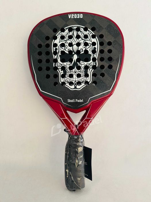 Ракетка для Падель (Padel) тенісу – Skull Padel V2030 Black Red 15K