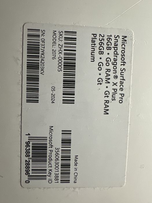 Microsoft Surface Pro 11 Novo + teclado + caneta + capa