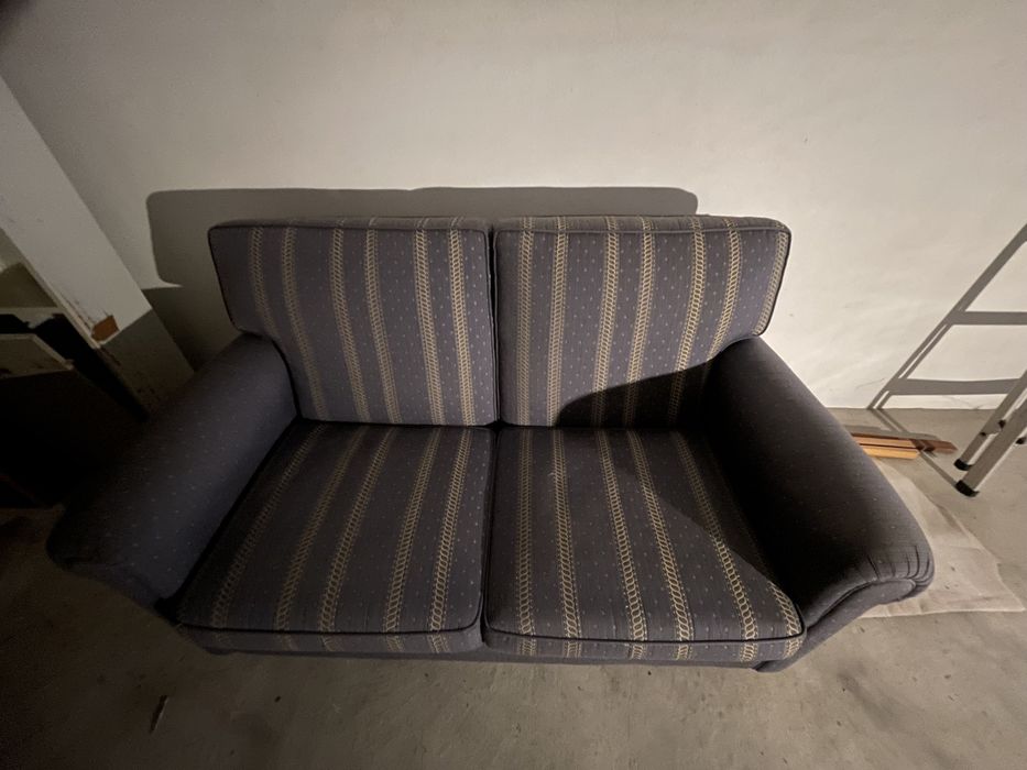 Sofá-Poltrona restaurado, 2 lugares com cama