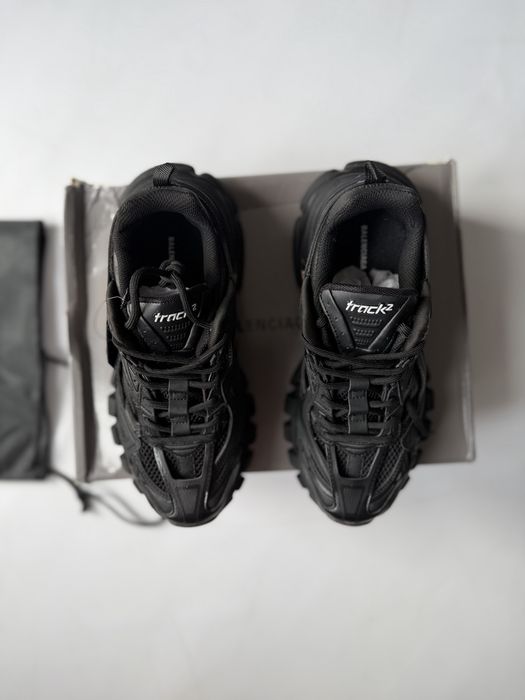 ‼️ЗНИЖКА‼️ Кросівки balenciaga track 2 | кроссовки баленсиага трак 2 чорні унисекс на лето топ