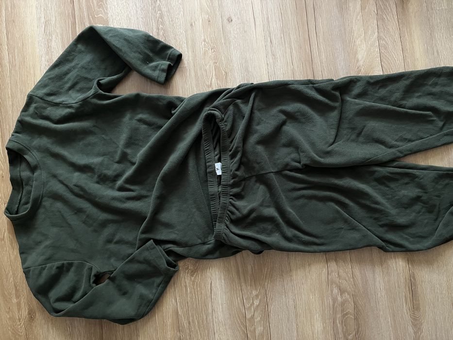 Bluzka na dlugi rekaw + spodnie ocieplacz