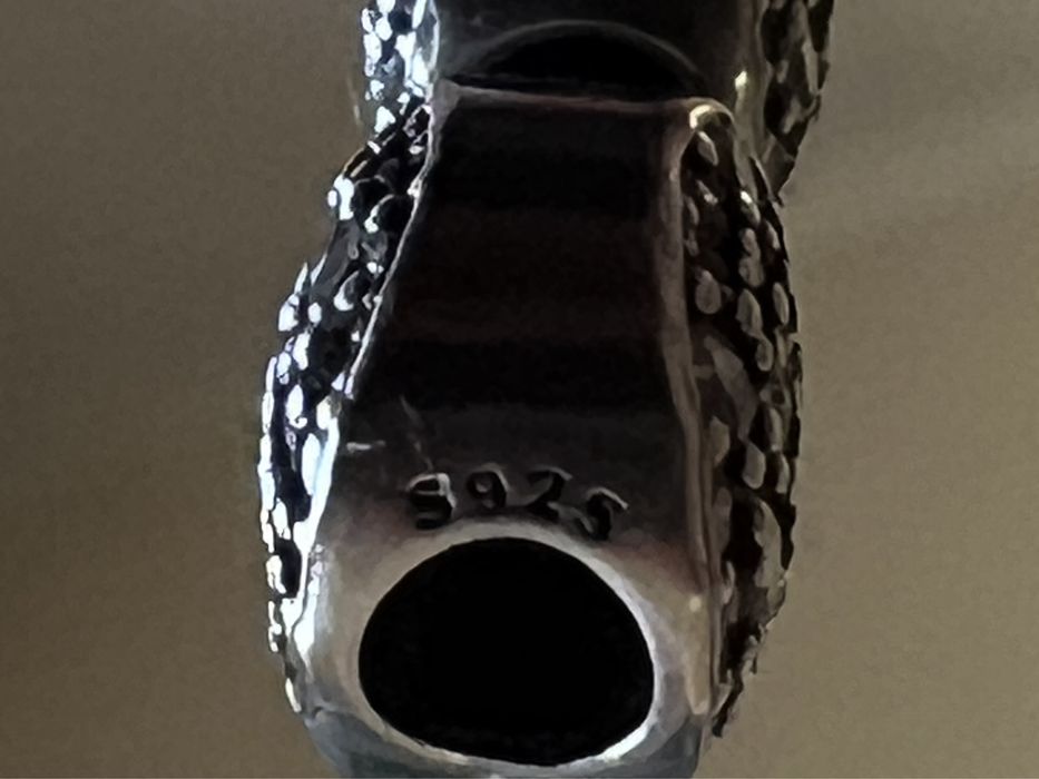 Pandora bransoletka +4 charms 17cm