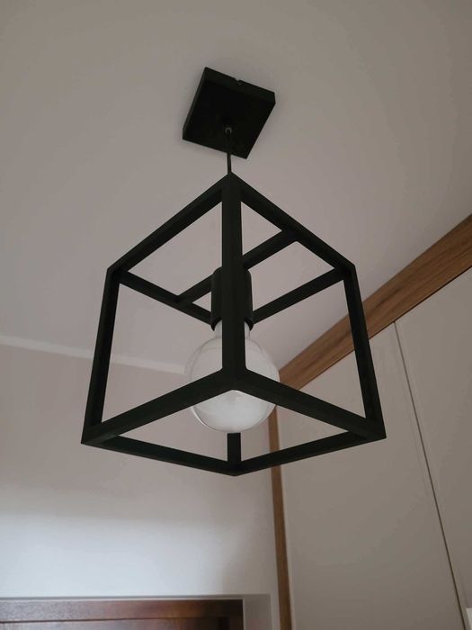 Lampa sufitowa czarna Eldrick Inspire (jak nowa) dwie sztuki
