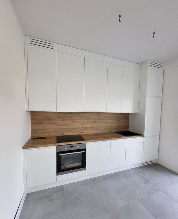 Meble kuchenne na wymiar, zestaw mebli, kuchnia, lakier, akryl.