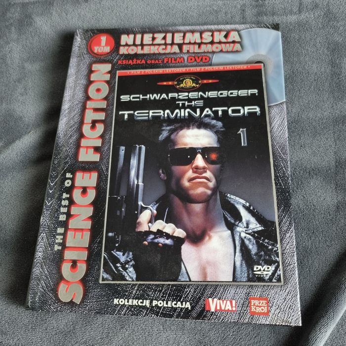 Film DVD - Terminator 1 – Wydanie w książce