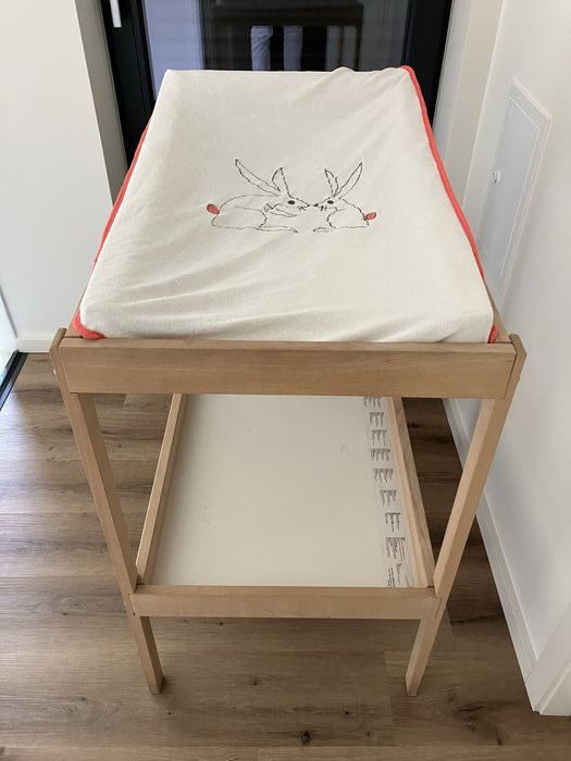 Fraldário mais almofada mais capa protetora