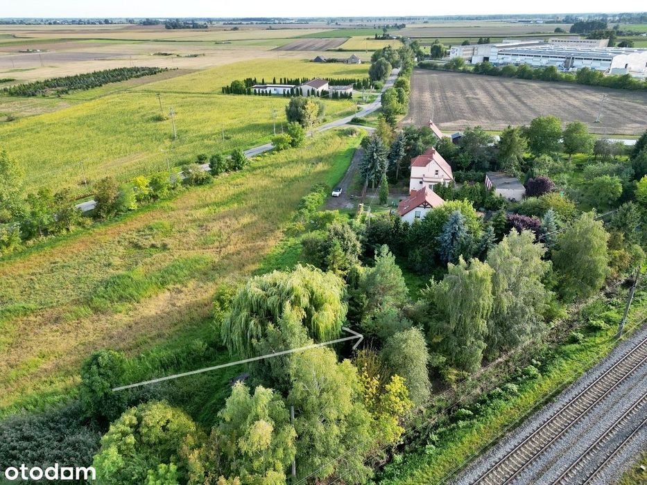Uzbrojona działka budowlana z MPZP w Gniewkowie