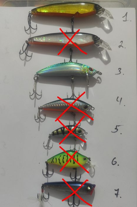 Воблери Duel/Yo-Zuri/Strike Pro/Kosadaka/Usami/Poonton 21/Rapala