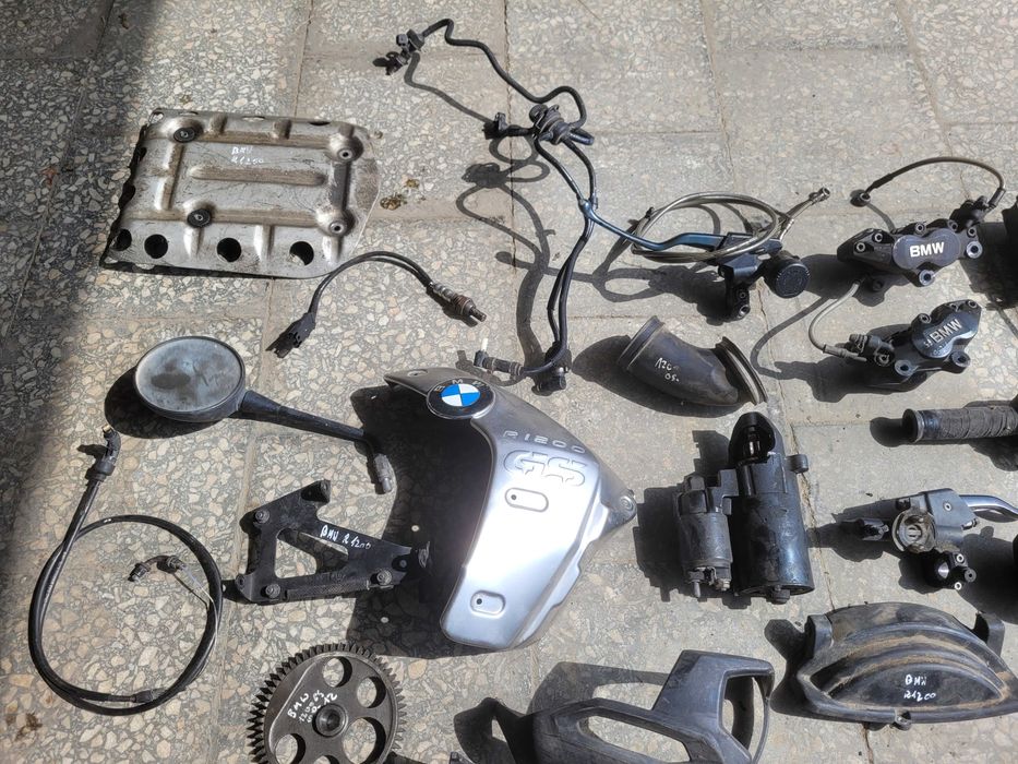 BMW r 1200 gs 08-13 MOCOWANIE KUFRA sonda handbar mocowanie tablicy