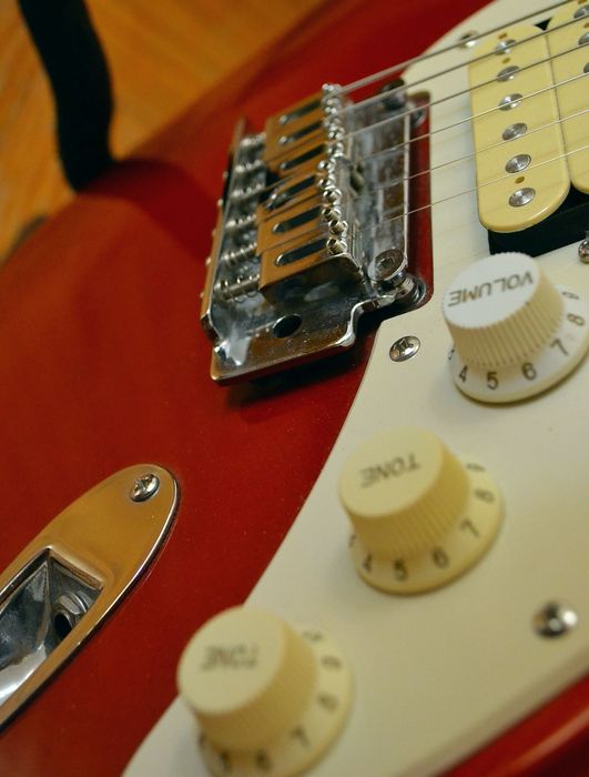 Cort G110 gitara elektryczna stratocaster Satin Red